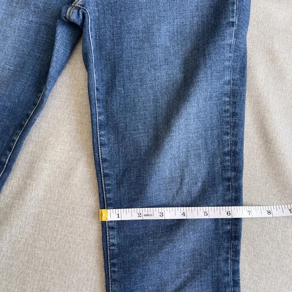 L'Agence‎ Brigitte Skinny Stretch Mid-Rise Jeans Vintage Wash Womens 27 Blue